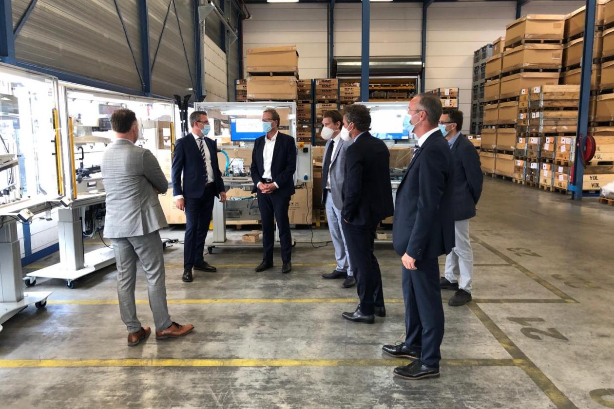 Directie DAF Trucks bezoekt VDL Parree