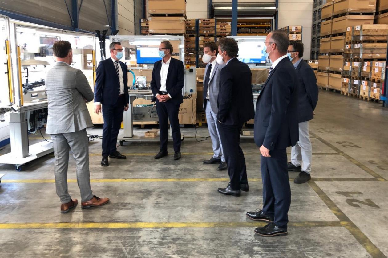 Der Vorstand von DAF Trucks besucht VDL Parree