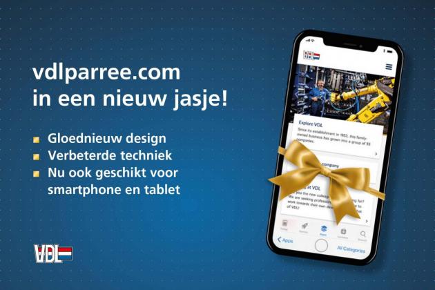 VDL Parree lanceert nieuwe website